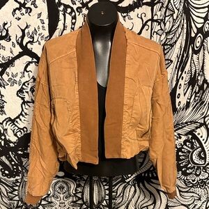 Young Fabulous & Broke Brown Bomber Jacket